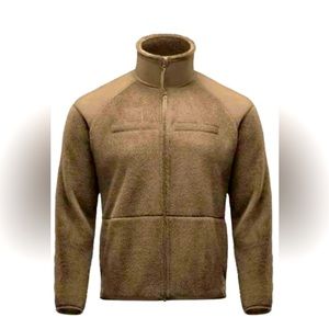 SML/Short OCP Brown US Army Gen III Cold Weather Jacket Fleece Polartec ECWCS L3